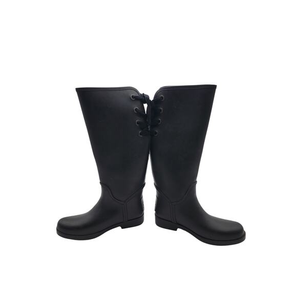 Coach Black Rubber Tristee Rain Boots - Picture 2 of 13